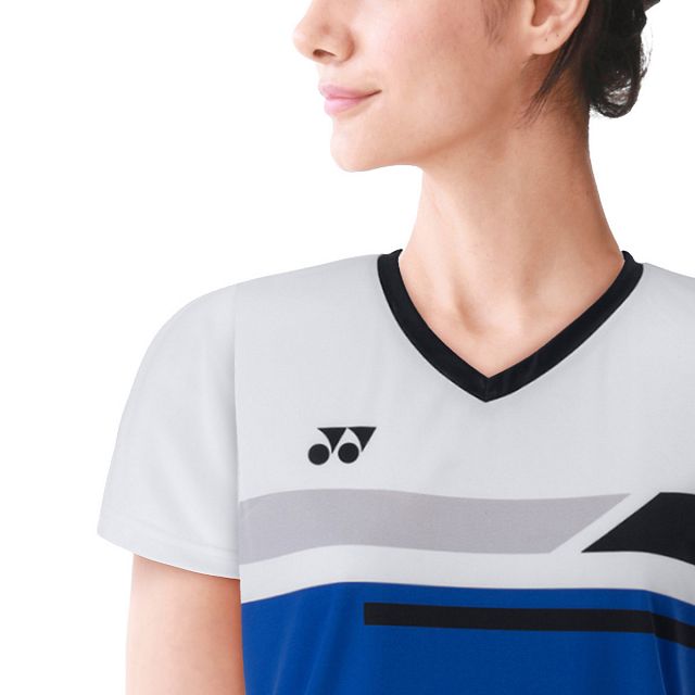 Yonex Ladies Crew Neck T-Shirt 0029 White